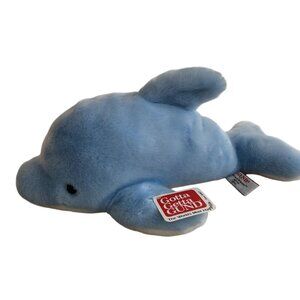Gund Blue Dolphin Plush 13" Soft Stuffed Animal With Original Tags Aquatic Wonde